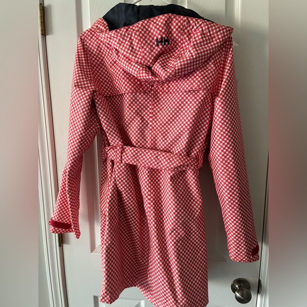 Helly Hansen Red Checkered Rain Jacket - image 2